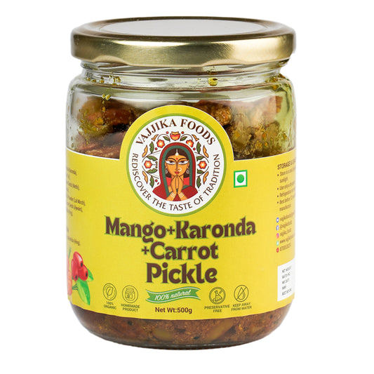 Mango+Karonda+Carrot Pickle