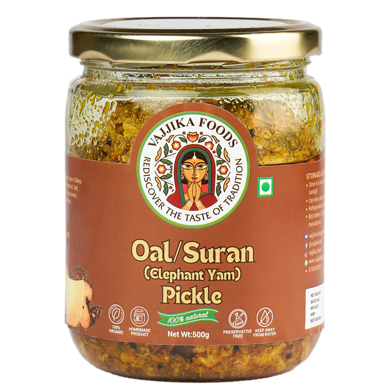 Oal/Suran (Elephant Yam) Pickle