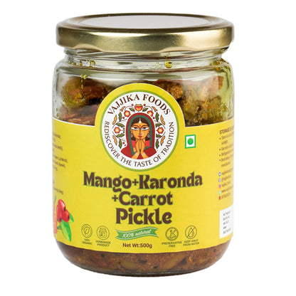Mango+Karonda+Carrot Pickle