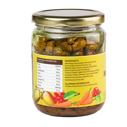 Mango+Karonda+Carrot Pickle