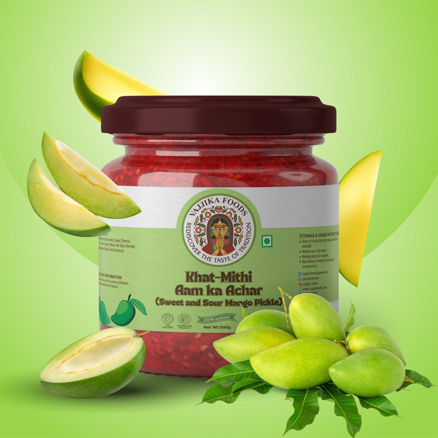 Khat-Mithi Aam Ka Achar